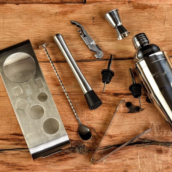Modern Mixology & Craft Bartender Kit-9 Piece Set - Picture 2 of 4